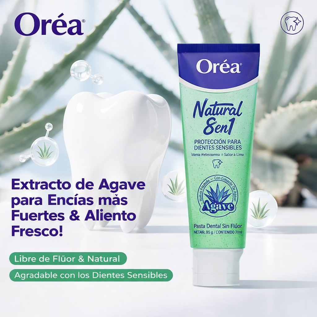 Oréa Pasta Dental Herbal Natural