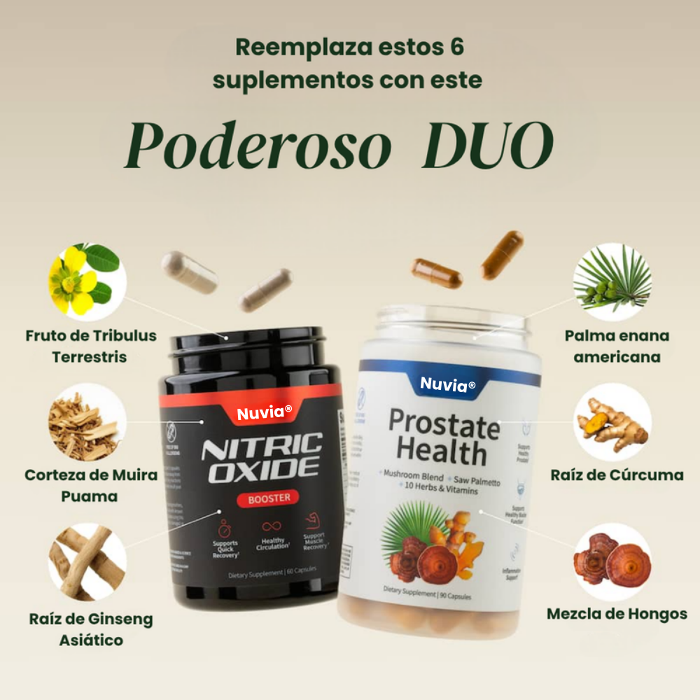 Nuvia® | Combo Salud Prostática